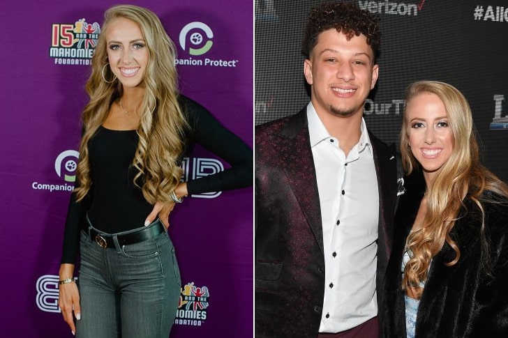 American Football Player Patrick Mahomes & Brittany Matthews